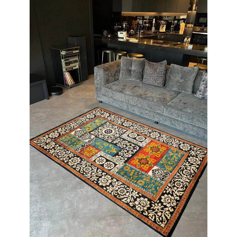 Tapis intérieur / extérieur Sanfiel, Rectangle 5 pi x 6 pi 7 po