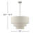 Bertan 4-Light Dimmable Adjustable Height Tiered Chandelier-2047410657-2047410659