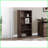 Bookshelf 5-Tier Modern 47.5”H with Adjustable Shelves | Brown | Particle Board-657450828