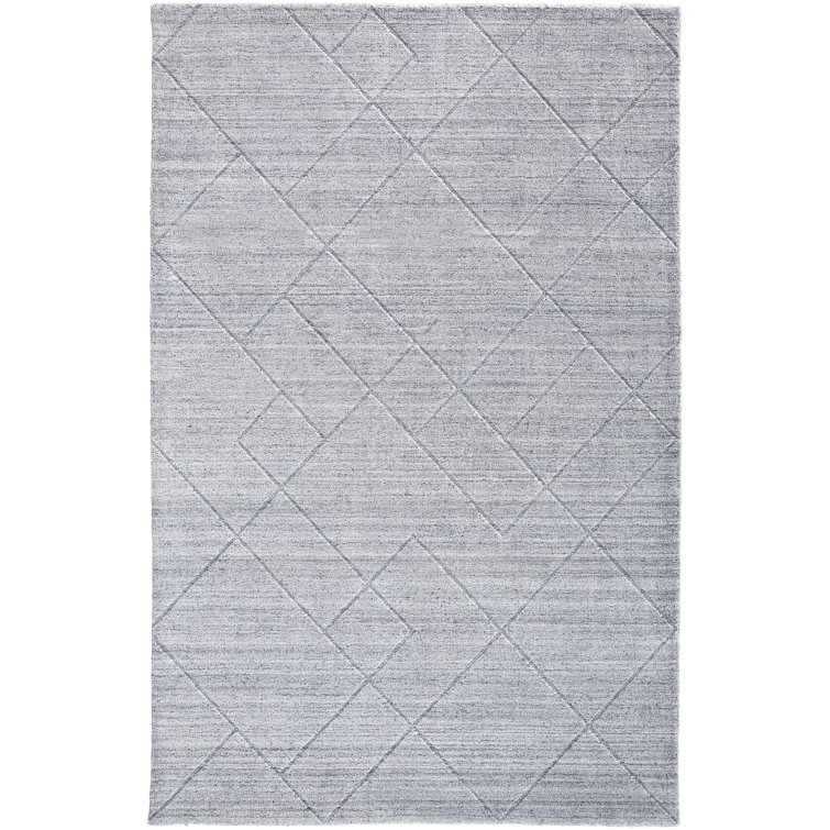 Kentoria Handmade Viscose Gray/Silver Rug