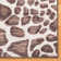 Rayna Gavin Brown Ivory Modern Giraffe Animal Print Indoor Area Rug, Flat Pile for Living Room & Bedroom
