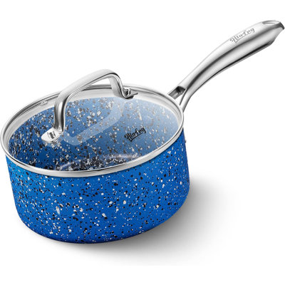 Granite Non-Stick Aluminum Saucepan