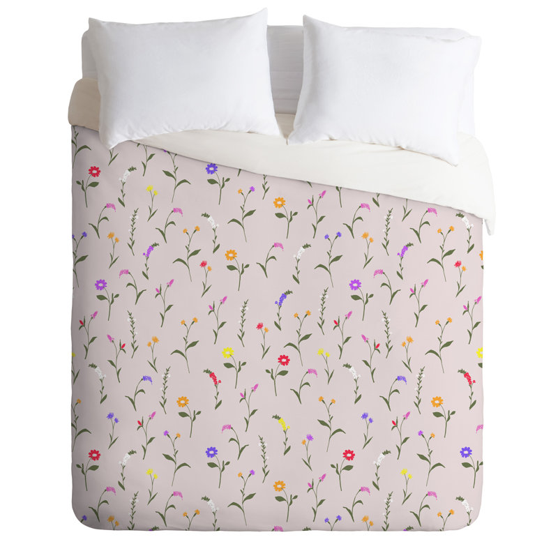 Traditional Floral Duvet Cover, Twin Duvet Cover