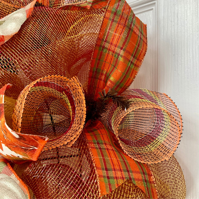 Couronne de dinde faite à la main de Thanksgiving