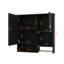Pharmacie de salle de bain avec miroir, 29 po x 28 po, armoire de rangement murale avec porte, tablette personnalisable et barre à serviettes-1798904045