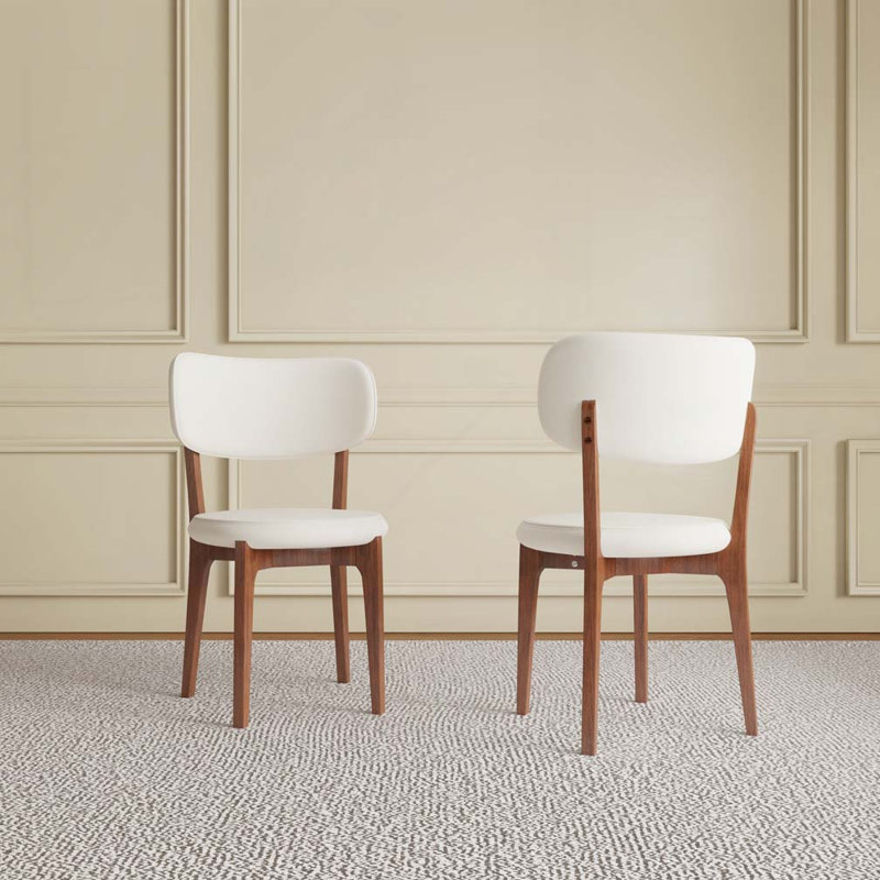 Chaises de salle à manger en similicuir