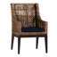 Peninsula Patio Dining Armchair with Cushions-756465809-756465803-721266382