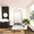 76"X48" Shower Door, Semi- Bypass Sliding, , Tempered Glass Door 48"X76", Convenient