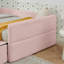 Lit pour enfant multifonctionnel simple et confortable avec garde-corps et rangement-1035039789