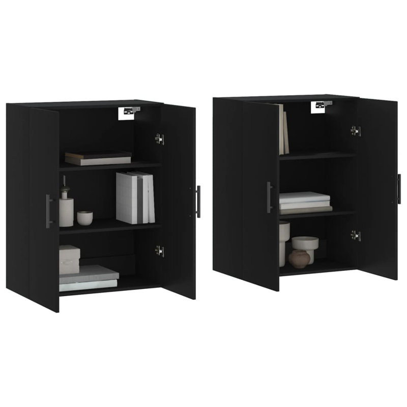 Melf Bathroom Cabinet, Black
