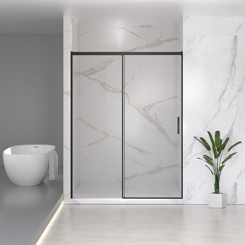 Semi-Frameless Sliding Shower Door