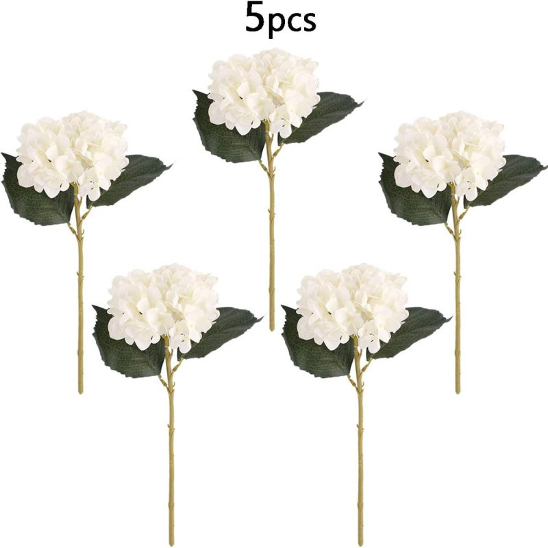 Hydrangea Stem, White