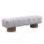 Banc de salle à manger 64 po pour salle à manger, vestibule, chambre à coucher et salon