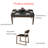 Italian style simple rectangular dining table sets-103440053