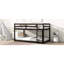 Twin Over Loft Bed With , Finish - Solid Rubber Wood Construction For Durability And Stability In Color Convenience