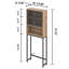 Armoire de rangement industrielle pour salle de bain - réglable, durable-97752562
