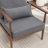 Rayn Solid Wood Upholstered Armchair-1500858711