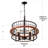 4 - Light Black Lantern Pendant