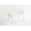 Banc en fonte d'aluminium-466045496