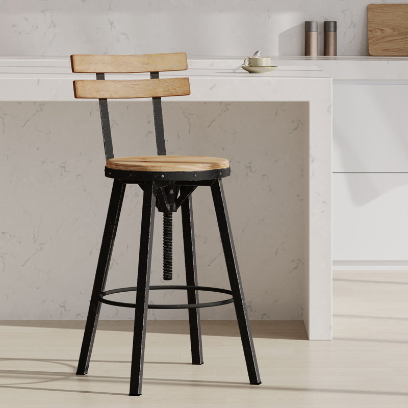 Tabouret pivotant à hauteur réglable Abbot