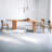 Modern Rectangular Solid Wood Dining Table-1801814689