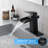 Sink Faucet With Deck Plate Waterfall Bathroom Faucets For Sink 1 Hole Or 3 Holes One Handle Faucets-110713050