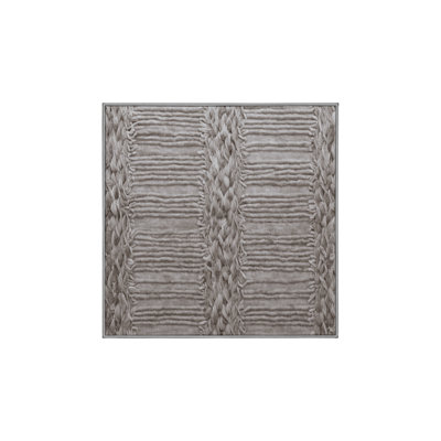 Tapis gris lavable à la machine