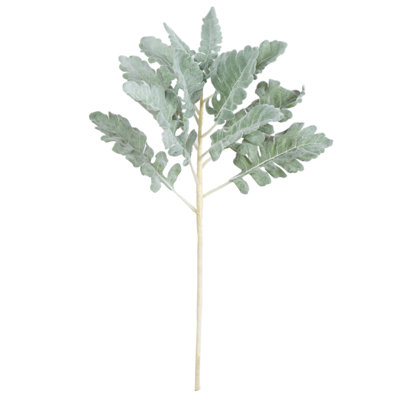 17'' Faux Dusty Miller Branch