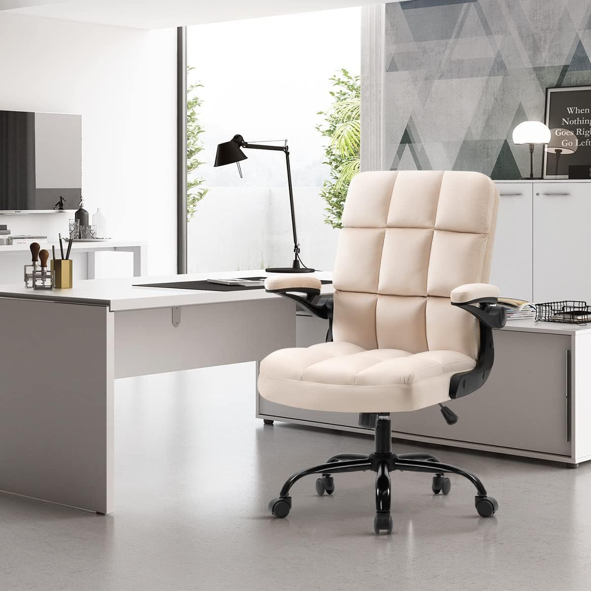  SEATZONE Modern Office Chair for Back Pain Relief