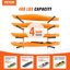 Steel Wall Mounted Adjustable Multi-Use Kayak Rack