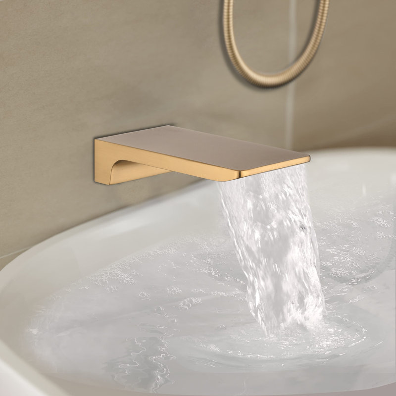 All-In-One Kit with Rough in-Valve, Brushed Gold
