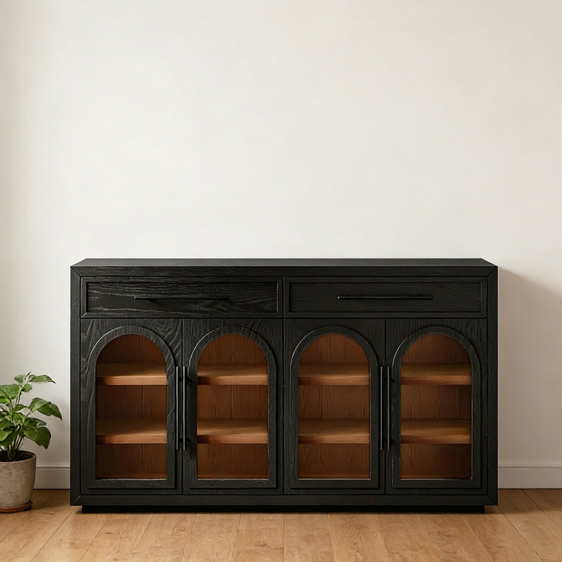 Buffet haut de gamme américain, Noir