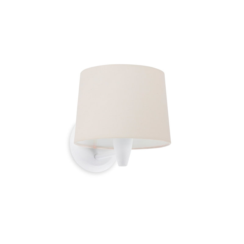 Conga Wall Lamp, Matt White, Beige