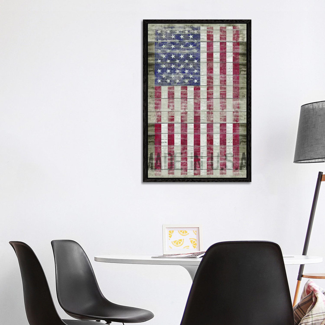 Leinwandbild American Flag II von Diego Tirigall