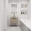 Meuble-lavabo simple 18,9 po avec plateau en bois manufacturé