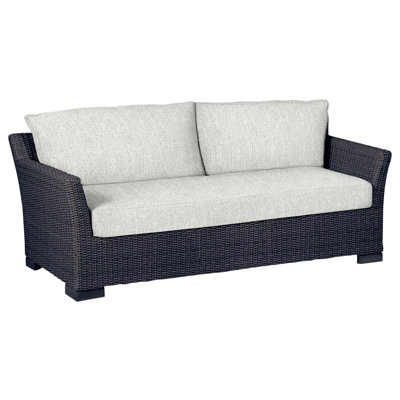 Club Woven Sofa - Black Walnut