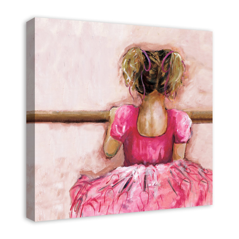 Art sur toile ballerine Peconic, H 24 po x l 24 po x P 1,25 po