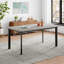 Extendable Metal Base Dining Table-998571142