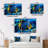 Coastal Animals Wall Decor on Metal
