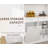 Tall  Storage Cabinet With 3 Adjustable Shelves, 2 Drawers And 1 Tilt Out Trash Cabinet