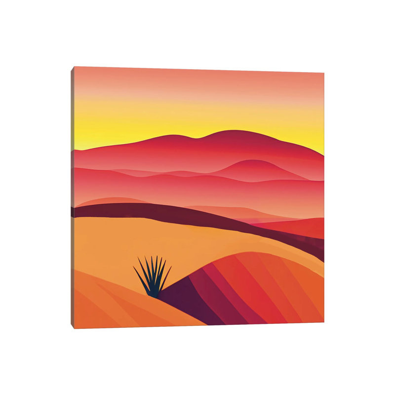 Téquila Sands_1PC6, H 12 po x l 12 po, Sans cadre, toile