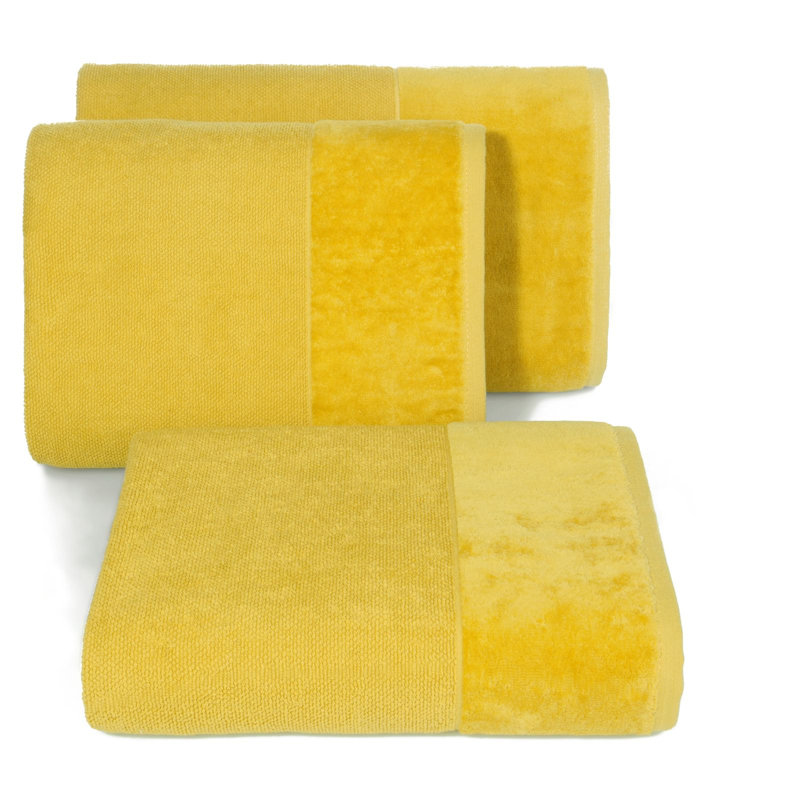 Hubsher Jacquard Hand Towel, Mustard
