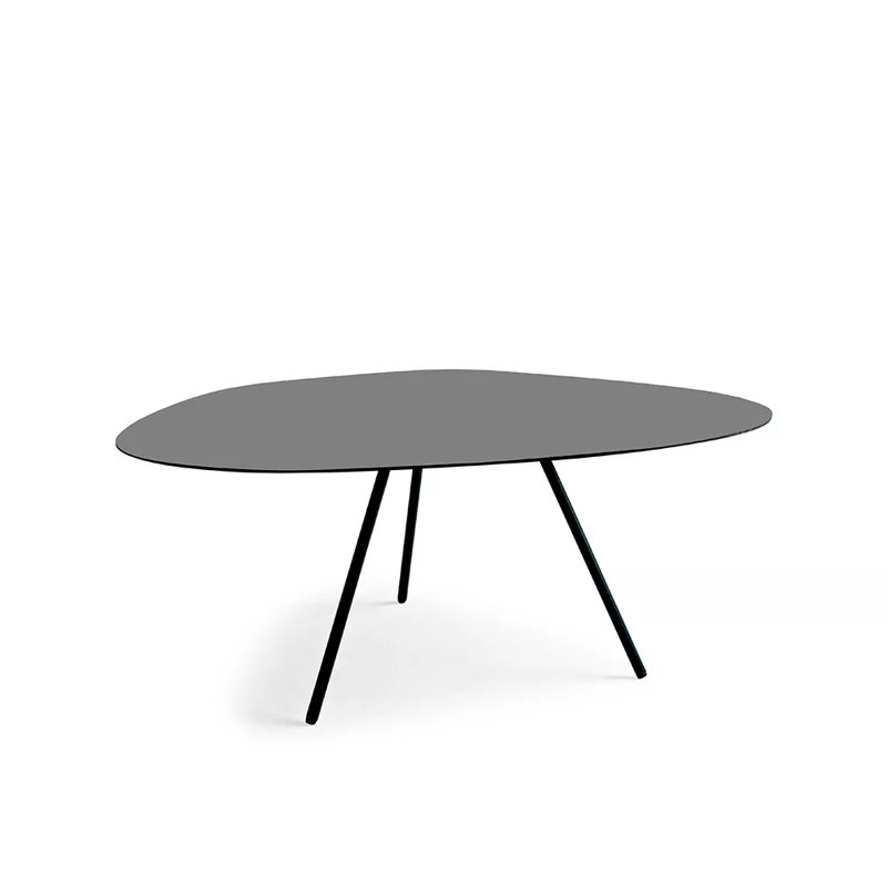 Pebble Outdoor Coffee Table, Warm Gray
