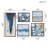 Abstract 5-Piece Gallery Framed Canvas Wall Art Set