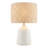 17.25’’ Ceramic Table Lamp with Floral Cutout Shade-2058299788-2058299789