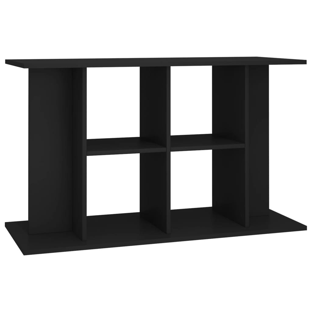 vidaXL Aquarium Stand Black 120x40x60 cm Engineered Wood - Image 3