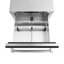 ZLINE Autograph Edition 24 In. Touchstone Refrigerator Drawer in Black Matte and Gold-676164367