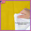 Édredon uni jaune-124132891