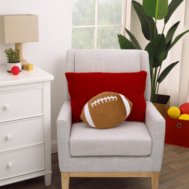 Hess Embroidered Throw Pillow