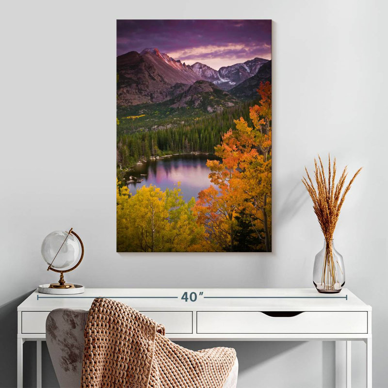 Harnek Bear Lake Autumn, H 30 po x l 20 po